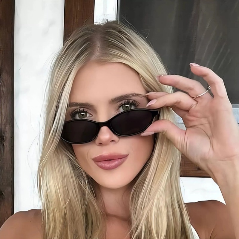 Nowe Retro Małe Owalne Okulary – Sunglasses Cat Eye recenzja i cena
