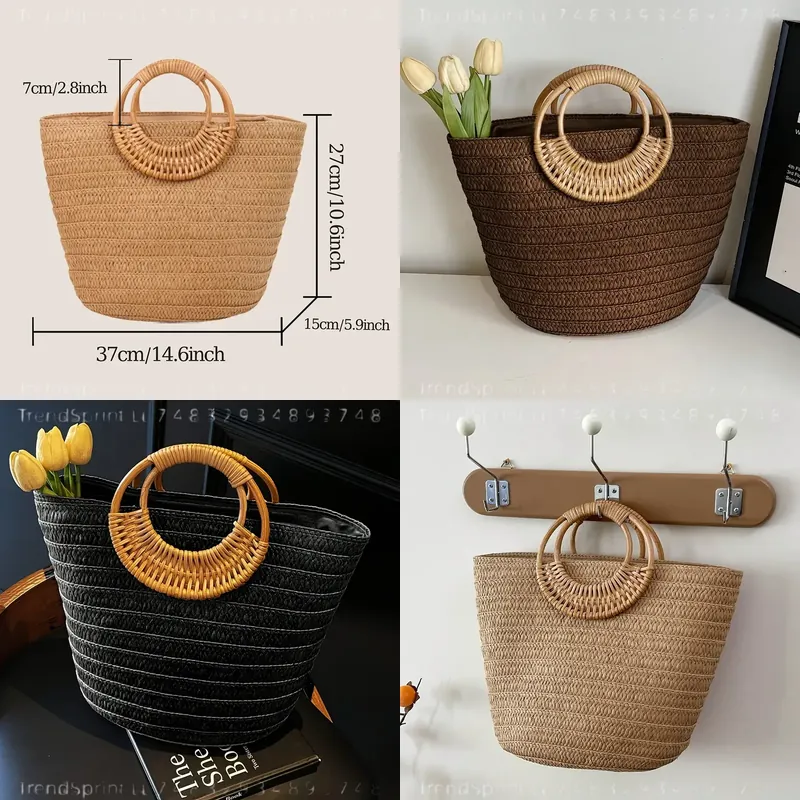 Damska letnia torba papierowa  – Tote Bag Beach recenzja i cena