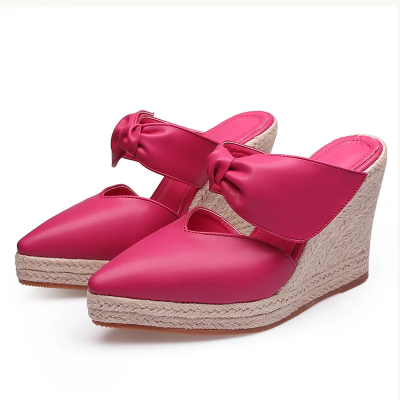 Damskie sandały na wysokim obc – Wedge Espadrille Women recenzja i cena