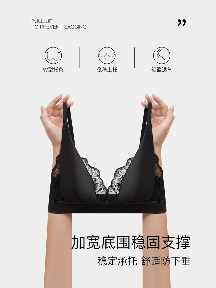 Seksowny letni biustonosz bez  – Bralette Triangle Set recenzja i cena