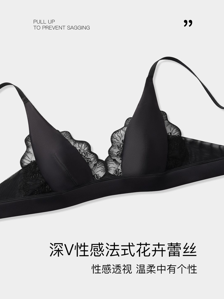 Seksowny letni biustonosz bez  – Bralette Triangle Set recenzja i cena