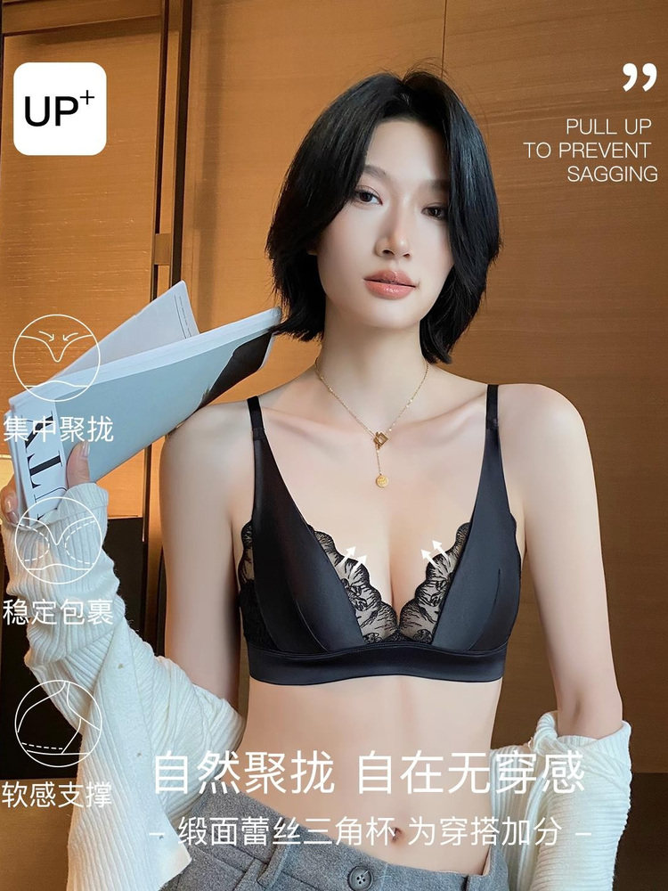 Seksowny letni biustonosz bez  – Bralette Triangle Set recenzja i cena