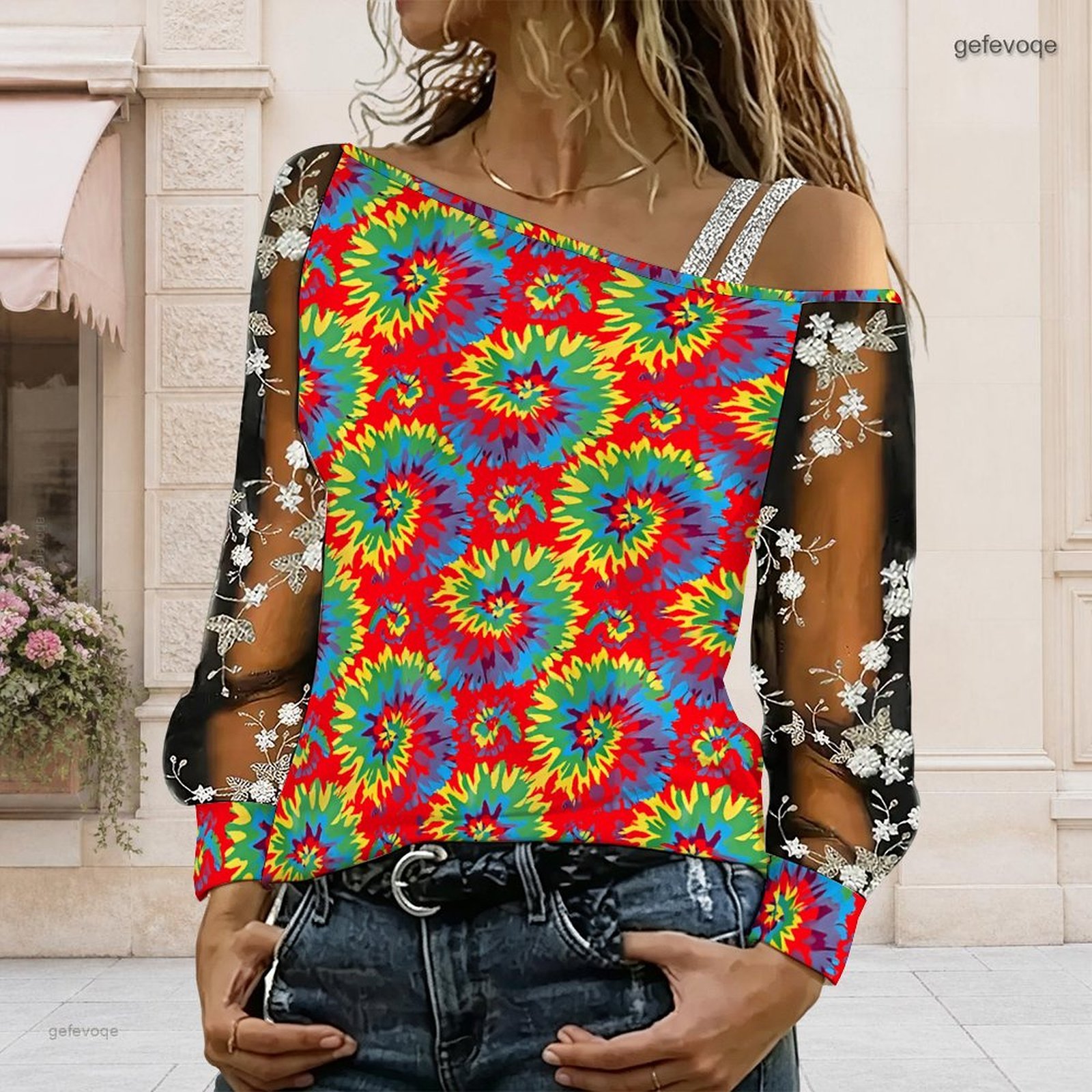 Damska bluzka z odkrytymi rami – Blouse Off Shoulder recenzja i cena