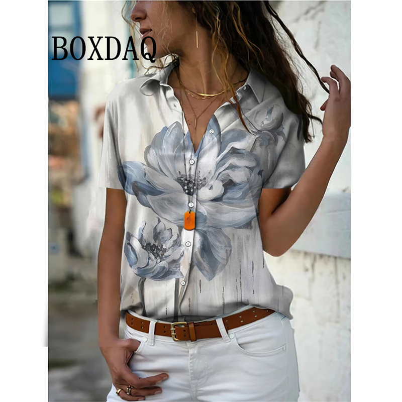 Letnia koszula damska Vintage  – Romper Floral Print recenzja i cena