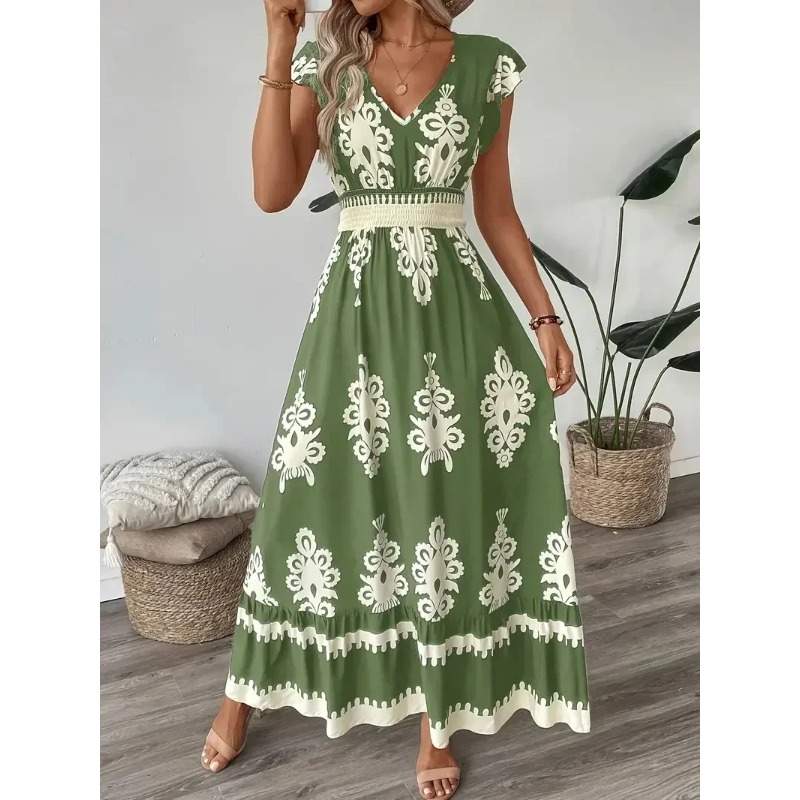 Sukienka damska plus size, now – Romper Floral Print recenzja i cena